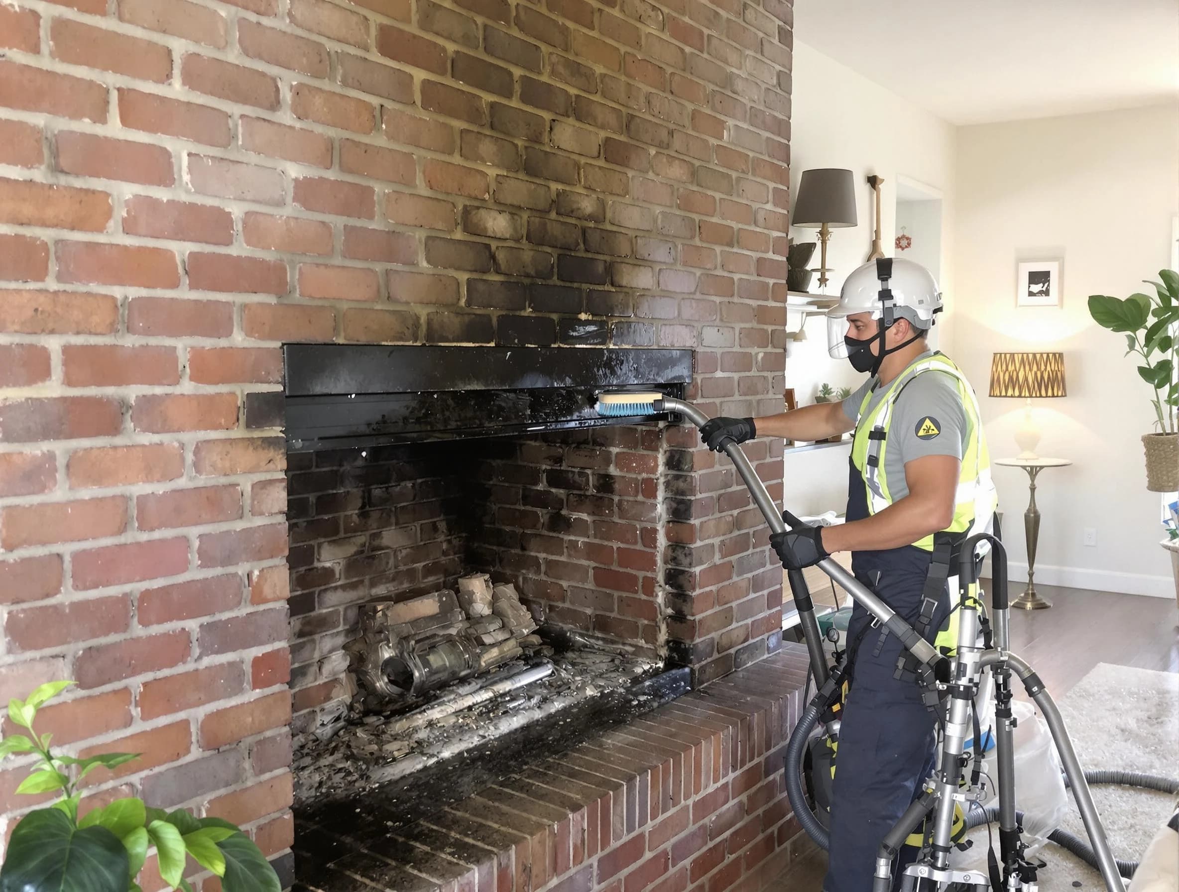 Montgomery Chimney Sweep providing fireplace cleaning services in Montgomery, NJ