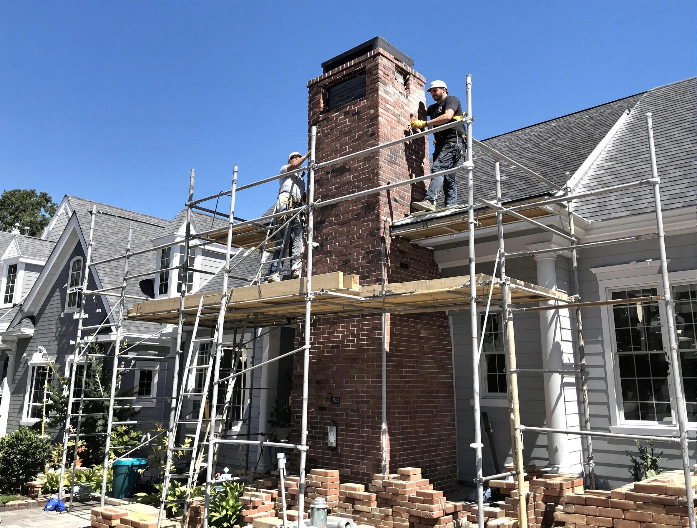 Chimney Rebuilding in Montgomery